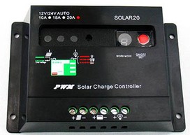 20A 12V- 24V Solar Charge Controller Panel Regulator Safe Protection CE Certify