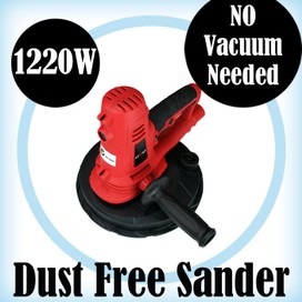 1220W Drywall Dust Free Sander Plaster Board Gyprock Sanding Disc