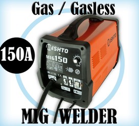 150A MIG GasGasless Portable Welder Welding Machine MAG