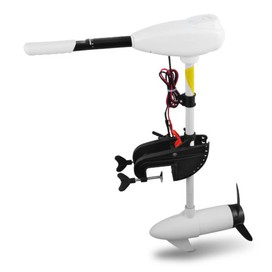 40LBS Electric Trolling Motor Inflatable Boat Outboard Engine White