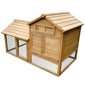 Rabbit Guinea Pig Ferret Chicken Coop Hen House Poultry Hutch Cage Bunny