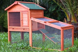 Large Rabbit Guinea Pig Hutch Ferret House or Chicken Coop