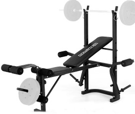 HOME GYM BENCH PRESS MULTISTATION TRAINING EXERCISE FITNESS WEIGHT EQUIPMENT