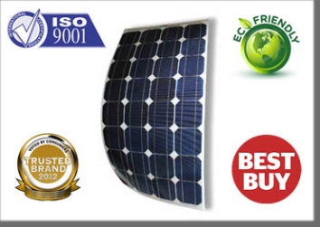 HIGH EFFICIENCY SEMI-FLEXIBLE SOLAR PANEL 80W