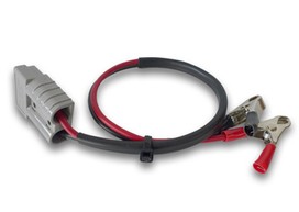 BATTERY ADAPTOR CABLE with Alligator & Anderson Connectors - 1 Metre